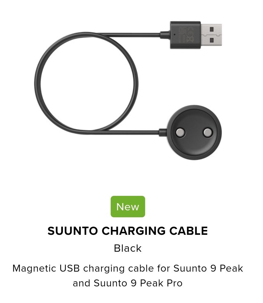 Suunto 9 charging online cable